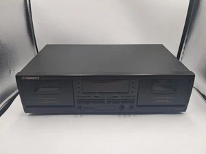 Pioneer CT-W770 Auto Reverse Stereo Dual Cassette Tape Deck Record Dolby - Bild 1 von 11