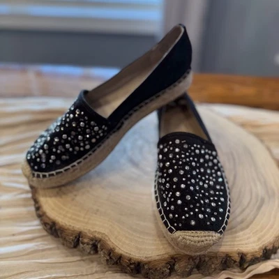 Zapatos de plataforma White Mountain para mujer talla 8 detalle de piedra negros  Foto 1 de 4