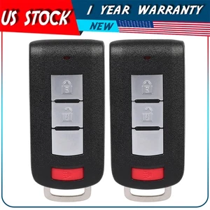 2x Remote Car Key Fob For Mitsubishi Lancer 2008-2017 OUC644M-KEY-N - Picture 1 of 7