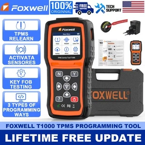 Foxwell T1000 Universal TPMS Scanner Tire Pressure Sensor Programming Reset Tool - Picture 1 of 12