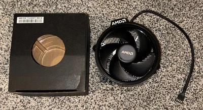 AMD Wraith Spire Ryzen AM4 Socket CPU Cooler Fan Aluminum Heatsink Bundle - Image 1 of 4