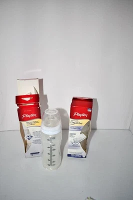 Playtex Nurser with Drop-In Liners to reduce colic set of 2 Bottles NWT - Image 1 of 3
