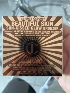 Charlotte Tilbury Beautiful Skin Sun Kissed Glow Bronzer 3 Tan Dore 0.74oz 21g - Picture 1 of 6