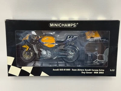 1/12 Minichamps Suzuki GSX-R 1000  2005 WSB of Troy Corser  122052211  ABG140 - Image 1 of 4