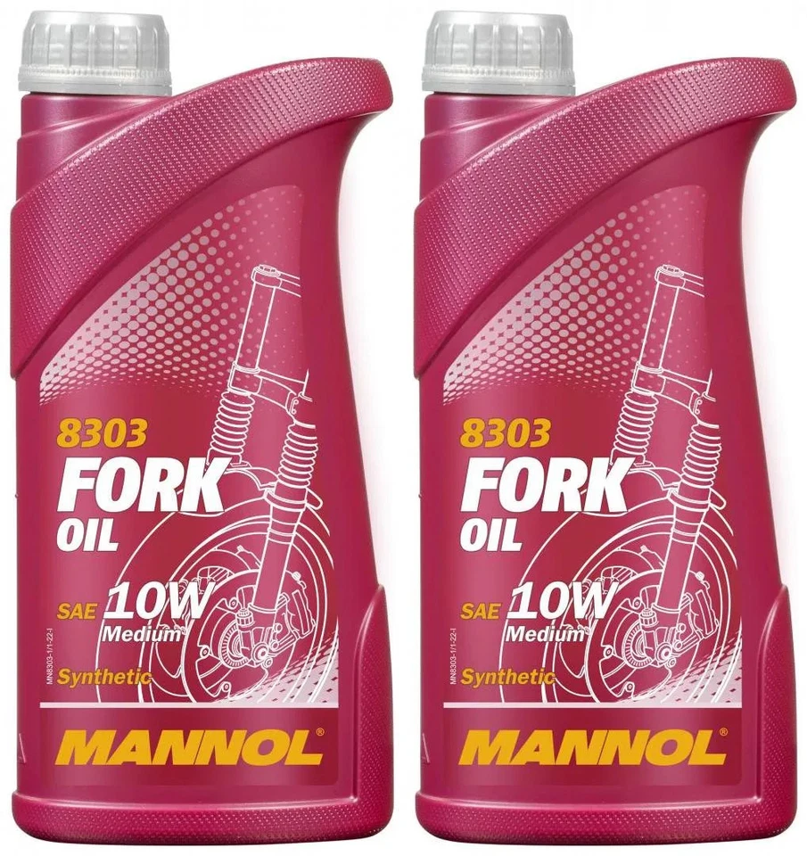 2l Mannol 8303 Fork Oil 10W Gabelöl 2x1l  - Bild 1 von 1