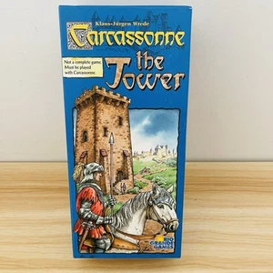 Carcassonne Board Game Expansion The Tower Rio Grande Games 100% Complete 2006 - Picture 1 of 7