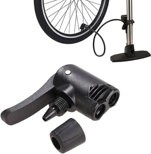3 in 1 Replacement Dual Head Air Pump Adapter Valve for Bicycle Bike Cycle Tyre - Picture 1 of 11