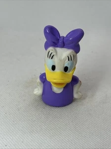 Disney Daisy Duck Finger Puppet 2.25" Purple Toy - Picture 1 of 4