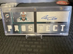 RYAN TANNEHILL 2012 PLAYBOOK PROSPECT PIECE PATCH ON CARD AUTO BOOK RC #D 02/99 - Picture 1 of 2