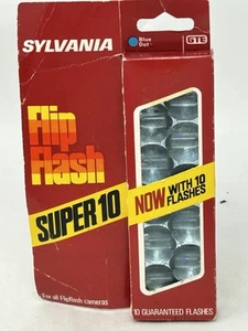 Años 70? Sylvania Flip Flash Super 10 Flash Sticks - Imagen 1 de 2