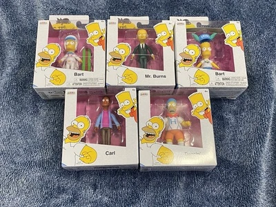 Nuevo 2025 Los Simpson 2,5 pulgadas subasta figura mezcla de 5 “Leer descripción” Foto 1 de 4