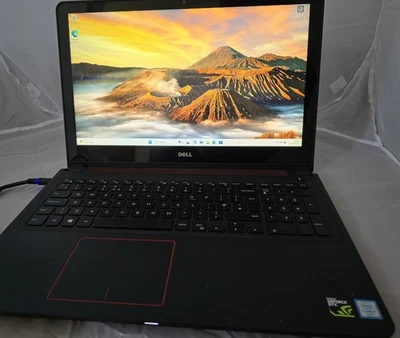 Dell Inspiron 7559 Laptop i7-6700HQ 2.60 GHz 16GB RAM 128 + 1TB SSD 15.6" Win 11 - Image 1 of 4