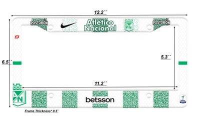 ATLÉTICO NACIONAL COLOMBIA, 2025 Fútbol Colombia, Camiseta, Fútbol Foto 1 de 2