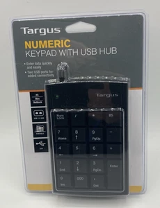 NEW SEALED TARGUS NUMERIC KEYPAD WITH 2 PORT USB HUB PAUK10U - Picture 1 of 1