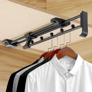 Varilla de armario extensible de alta resistencia - Varilla de armario deslizante para Incr - Imagen 1 de 12