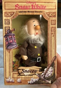 Bikin SNEEZY  6.5" Doll  Walt Disney's  Snow White & 7 Dwarfs New in Box Vintage - Picture 1 of 4