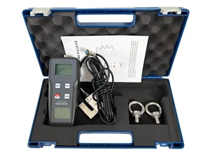 Medidor de fuerza digital push pull con rango ±200kgf ±1960N ±2200Lbf - Imagen 1 de 16