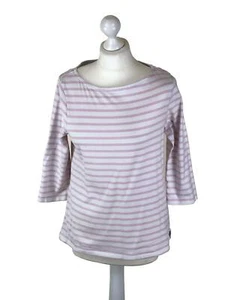 CHARLES TYRWHITT White & Pink Top - Small - Picture 1 of 2