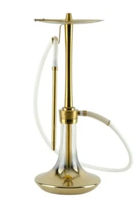 ODUMAN Cosmo Wasserpfeife Gold Body Gold Glas Wasserpfeife Shisha Wasserpfeife Nargile - Bild 1 von 6