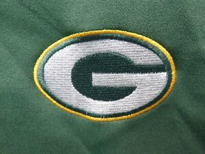 NFL Green Bay Packers Men's 1/4 Zip Pullover Jacket # Large