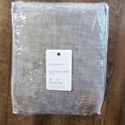 Pottery Barn Seaton Textured 100x108 Doublewide Curtain Flagstone Cotton Lined