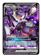 Pokemon Venusaur Charizard Blastoise GX Tag Trio Purple Shadow Metal Card