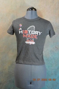 Boston Red Sox World Series Gray T-Shirt H18tory Made Child's Medium 5/6 2018 - Picture 1 of 1