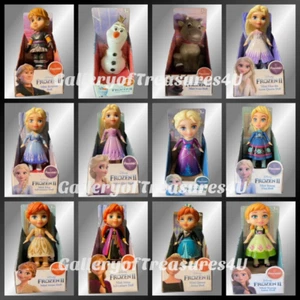 Disney Princesa Mini Muñeca Niño Frozen II 2 Sven Olaf Kristoff Elsa Anna Dorado - Imagen 1 de 20