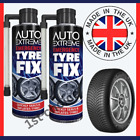2x Car Emergency Quick Fix Inflate Puncture Tyre 300ml Spray Paint Repair Kit UK