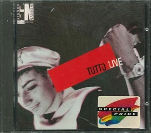 ●-● GIANNA NANNINI & THE PRIMADONNAS "Tutto Live" CD-Album - Picture 1 of 2