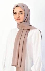 kopftuch, hijab, chiffon ,kreppe, 45  colours farben حجاب