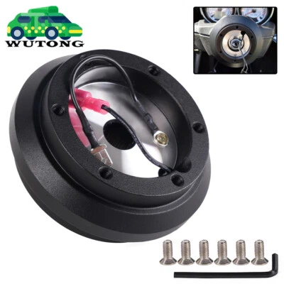 Steering Wheel Short Hub Adapter 190H For Honda Civic 88-91 CRX EF Integra 90-93 Foto 1 de 4