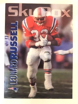 NFL - 1993 Skybox Impact Football Leonard Russell - Patriots - Image 1 of 2