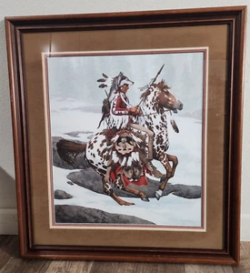 Bev Doolittle Guardian Spirits Gallery Framing - Signed and Numbered 29" x 31" - Picture 1 of 6