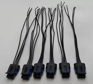 GM LS LS2 LS7 LQ4 Set of 6 IGNITION COIL PIGTAILS CONNECTOR PLUG (4 pin ) - Bild 1 von 3