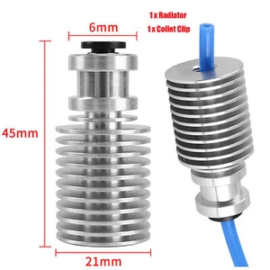 1.75mm Filament Extruder Heatsink Radiator w/Clip For Prusa I3 MK3 3D Printer - Picture 1 of 9