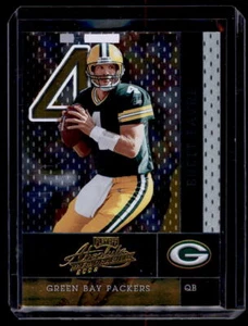 2002 Playoff Absolute Memorabilia #12 Brett Favre Near Mint or Better - Bild 1 von 2
