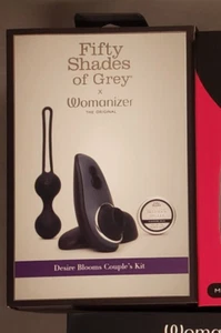 Fifty Shades of Grey x Womanizer Desire Blooms Gift Set 3 Piece Kit - Picture 1 of 2