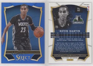 2013-14 Panini Select Blue Prizm /49 Kevin Martin #97