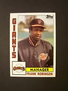 1984 Topps Baseball #171 FRANK ROBINSON (San Francisco Giants) - MT! WOW! L@@K! - Picture 1 of 1