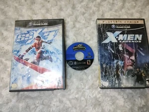 Lot 3 NINTENDO GAMECUBE Games, Power Rangers Xmen Ssx3 Tested - Picture 1 of 6