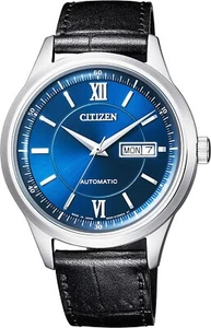 Citizen Automatik königsblau Saphirglas Kleid Uhr NY4050-03L - Bild 1 von 5
