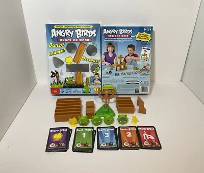 Angry Birds Knock On Madera Juego Piezas de Repuesto y Caja 2010 (Ver Descripción) Foto 1 de 4