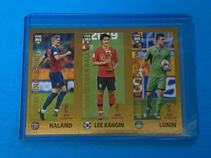 Erling Haaland Haland Rookie Aufkleber Panini FIFA 365 2019-20 blau hinten 🙂 🙂 🙂 - Bild 1 von 2
