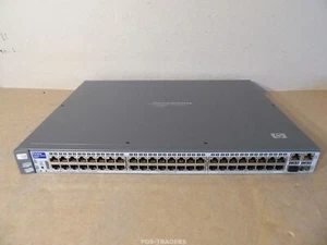 HP ProCurve Switch 2650 J4899C 48-Port Gigabit Ethernet Switch - EXCL RACK EARS - Afbeelding 1 van 9
