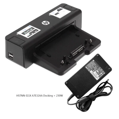 HP HSTNN-I11X A7E32AA, Docking für Elitebook 8570w 8770w 230W Netzteil  - Bild 1 von 3