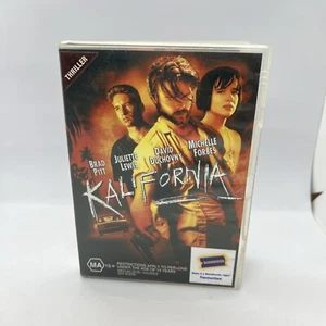 Kalifornia DVD Region 4 Brad Pitt Exrental - Picture 1 of 5
