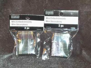 2 NEW ArtMinds Miniature Mini Decor BOOKS 3-pc sets Doll House Barbie Library - Picture 1 of 6