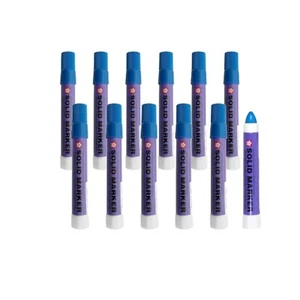Sakura Solid Paint Markers BLUE XSC-36  BOX OF 12 ( STREAKS, GREASE PENS) - Picture 1 of 7