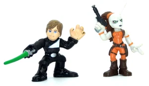 Figuras de acción Star Wars Galactic Heroes Aurra Sing & Luke Skywalker Caballero Jedi - Imagen 1 de 2